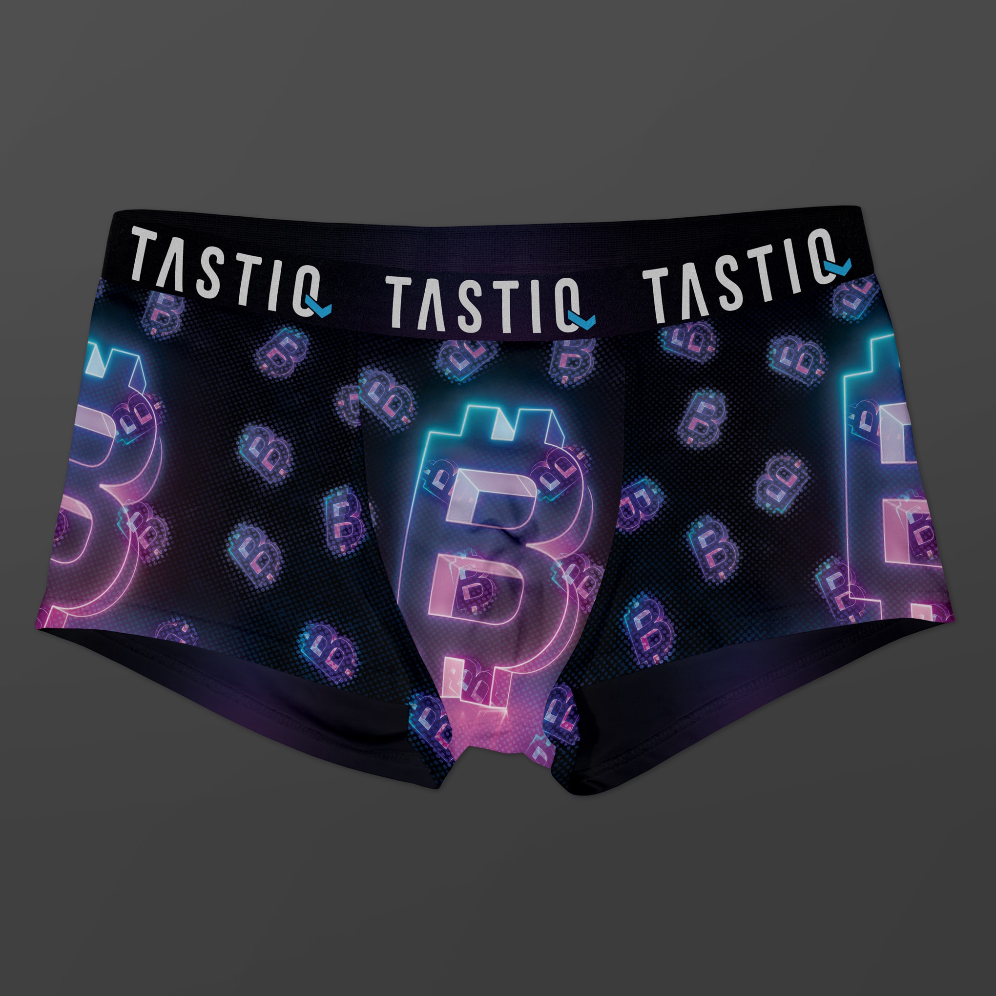 Tastiq branded apparel packaging design