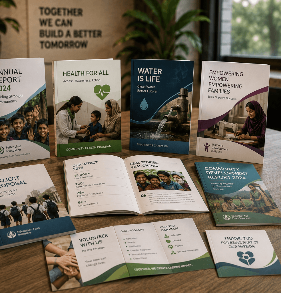 Representative editorial visual for NGO and development-sector print applications